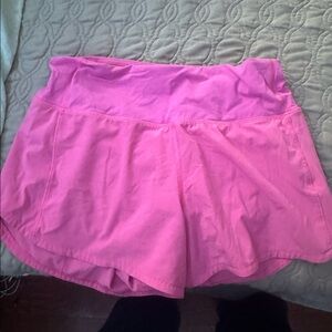 lululemon speed up mid rise lines short 4”